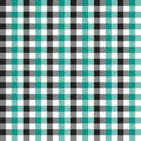 Green and black plaid pattern with oblique line inside background. plaid pattern background. plaid background. Seamless pattern. for backdrop, decoration, gift wrapping, gingham tablecloth, blanket. vector