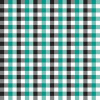 Green and black plaid pattern with oblique line inside background. plaid pattern background. plaid background. Seamless pattern. for backdrop, decoration, gift wrapping, gingham tablecloth, blanket. vector