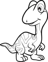 mignonne dinosaures jurassique monde des gamins png