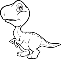 schattig dinosaurussen Jura wereld kinderen png