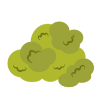 Green bushes clipart png