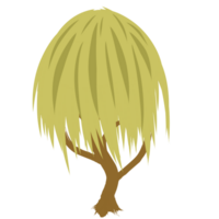 Cartoon tree illustration png