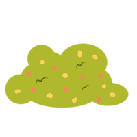 Green bushes clipart png