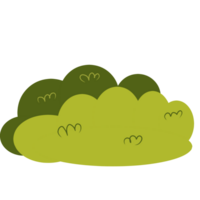 Green bushes clipart png