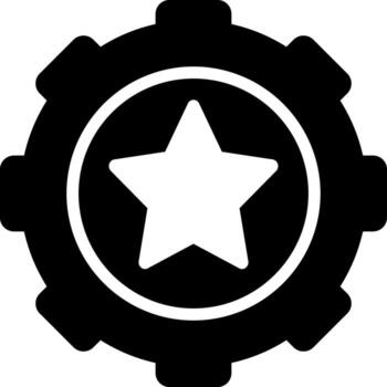 solid icon for progressive vector