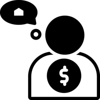 solid icon for if vector