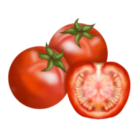 Tomatoes, bright colors, juicy flesh vegetables and fruits 5 colors ,red png