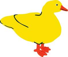 Simple Duck Illustration Vector File