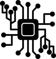 Circuits Vector Icon Design
