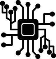 Circuits Vector Icon Design