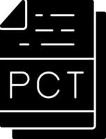 Pct File Format Vector Icon Design