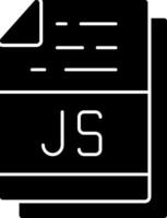 Js File Format Vector Icon Design