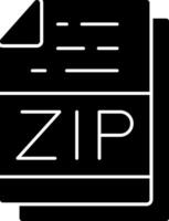 Zip Vector Icon Design