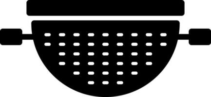 Strainer Vector Icon Design