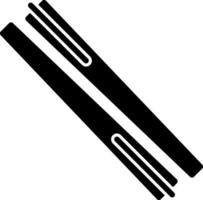 Chopsticks Vector Icon Design