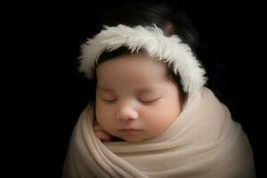 NewBorn Photography AI generated photo