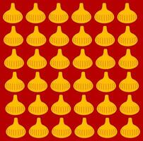 Modak vector icon pattern background.