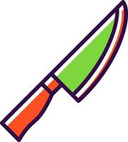 Knife Vector Icon Design