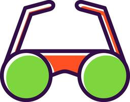 Glasses Vector Icon Design