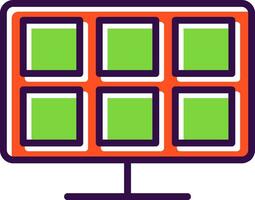 Screen Vector Icon Design