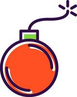 Bomb Vector Icon Design