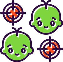 Target Vector Icon Design