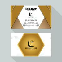 luxury vip business card design template. Vector Business cards Modern Creative and Clean template. simple minimal Business Card layout design.