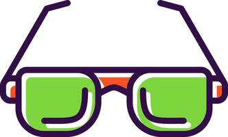 Glasses Vector Icon Design