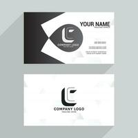 Vector Business cards and Modern Creative and Clean template. simple minimal Business Card layout design. luxury vip business card design template.