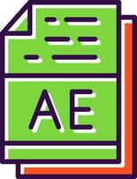 AE Vector Icon Design