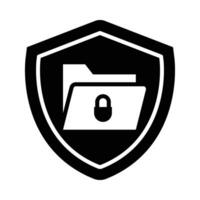 Sensitive Personal Data Vector Glyph Icon For Personal And Commercial Use