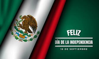 Mexico Independence Day Background Design. Vector Illustration.