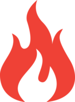 heiß Feuer Element png