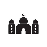 mosque icon vector