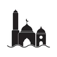 mosque icon vector