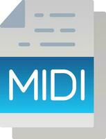 Midi Vector Icon Design