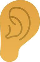 Ear Vector Icon Design