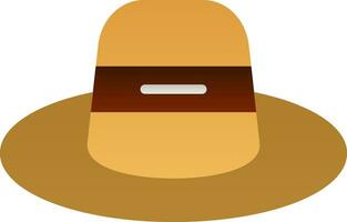 diseño de icono de vector de sombrero