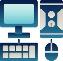 Computer Vector Icon Design