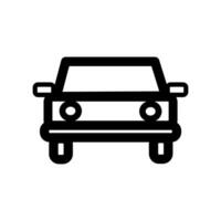 car icon on a white background vector