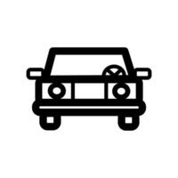 car icon on a white background vector