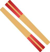 Chopsticks Vector Icon Design