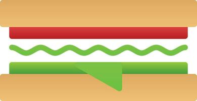 Sandwich Vector Icon Design