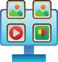 Social media Vector Icon Design