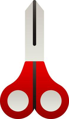 Scissors Vector Icon Design