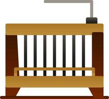 Crib Vector Icon Design