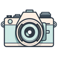 telecamera Vintage ▾ illustrazione ai generativo png
