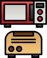 Kitchen appliance Vector Icon Design