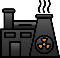 Nuclear energy Vector Icon Design