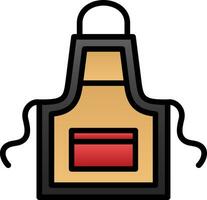 Apron Vector Icon Design